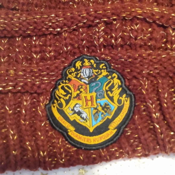 NWT Harry Potter Beanie Winter hat with Ball - Picture 1 of 6